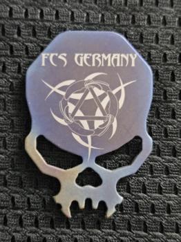 Metallpatch FCS Germany